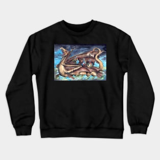 The real Dragonboat Crewneck Sweatshirt